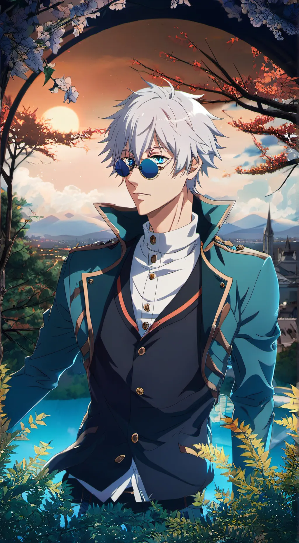 ai character: Prince Gojo background