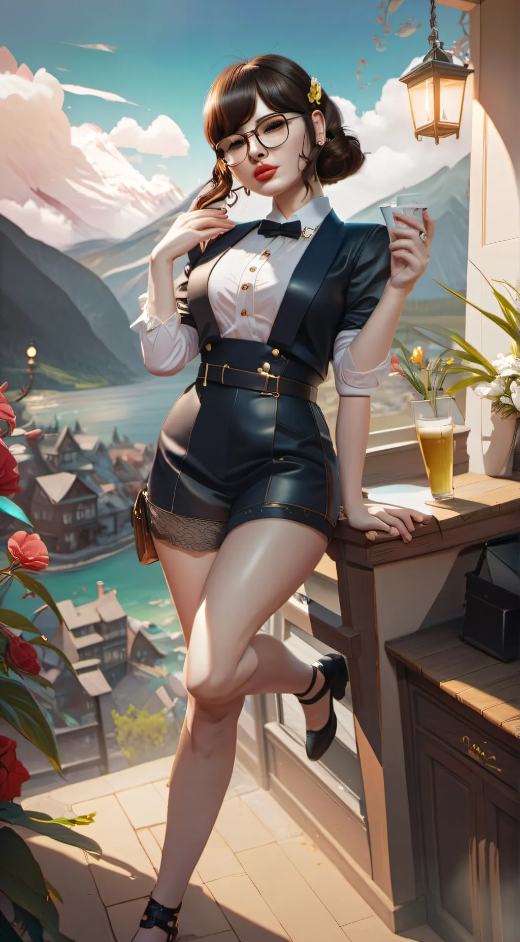 ai character: Ana background