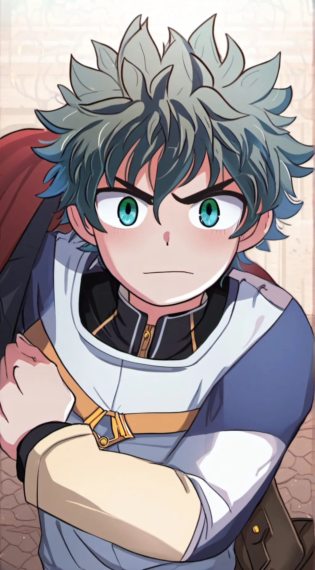 ai character: Duku~Izuku background