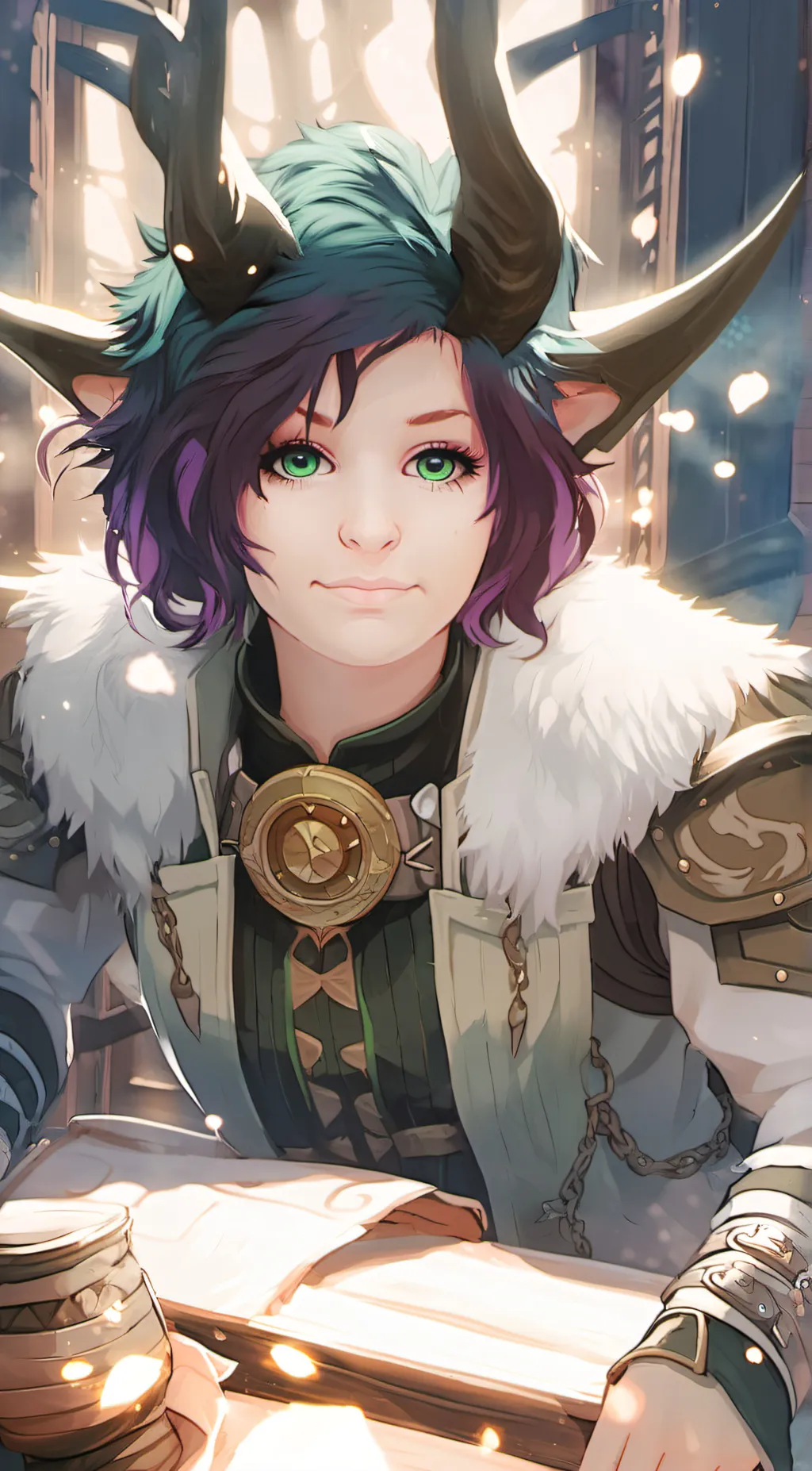 ai character: Xanthe-Wren background