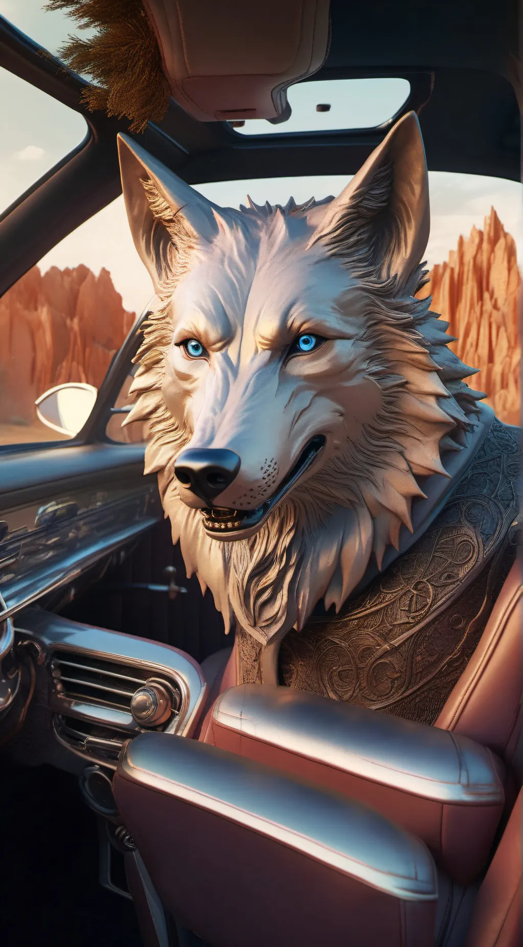 ai character: druapnier  background