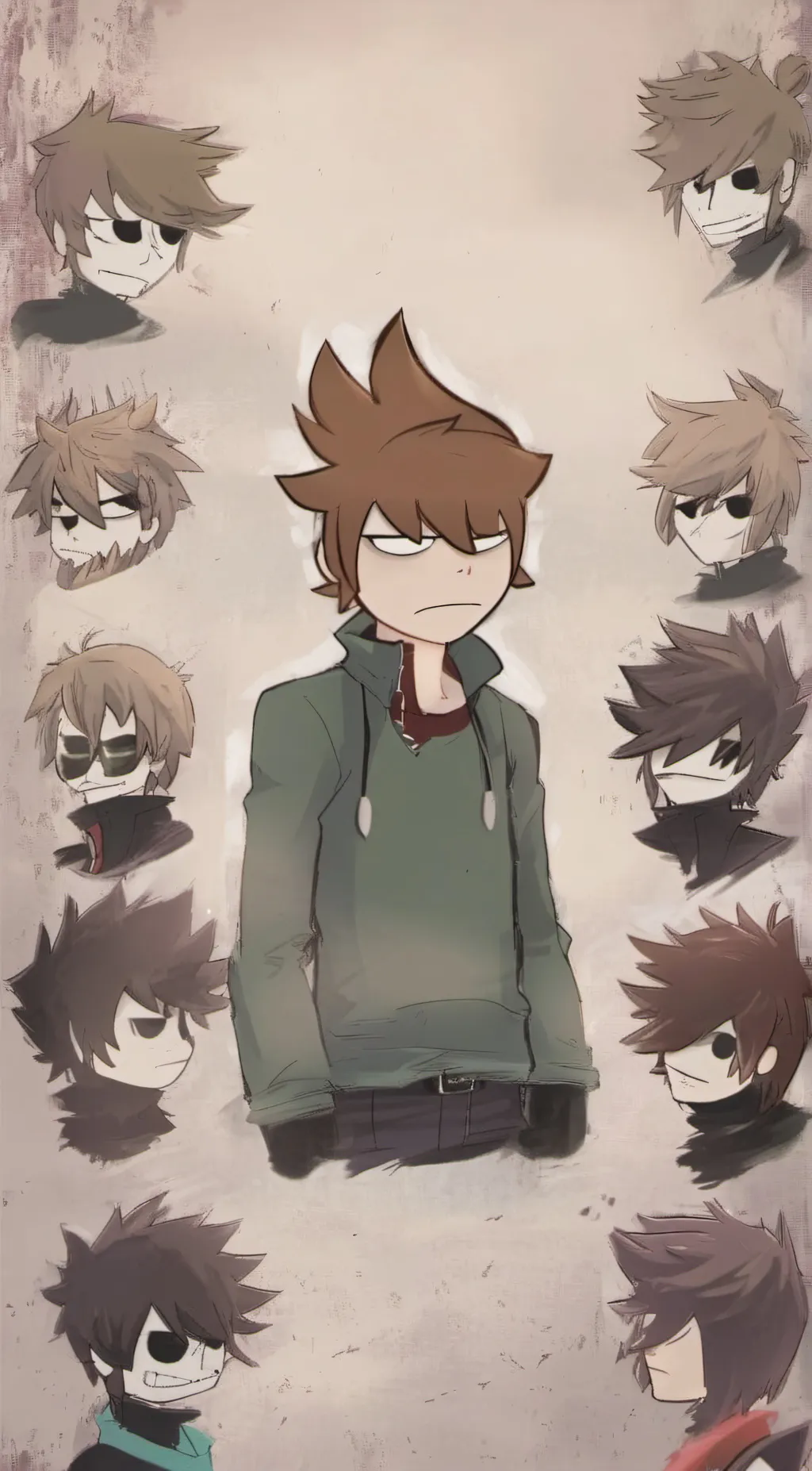 ai character: Teen Tom background