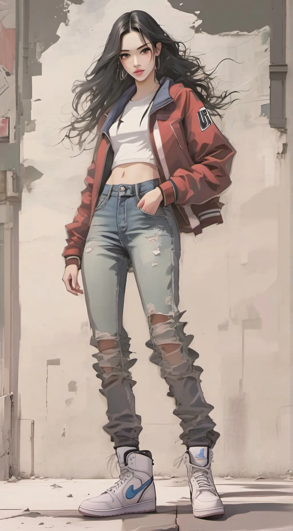 ai character: Isabelle  background