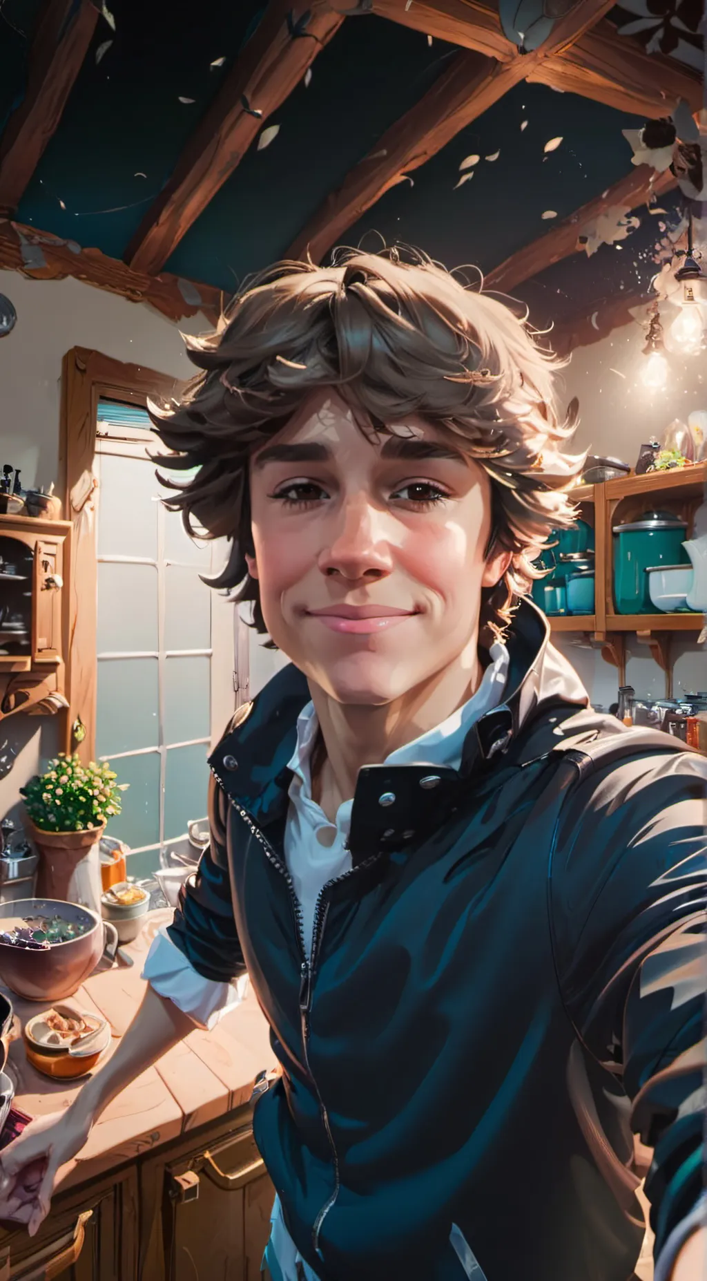 ai character: Marcus background