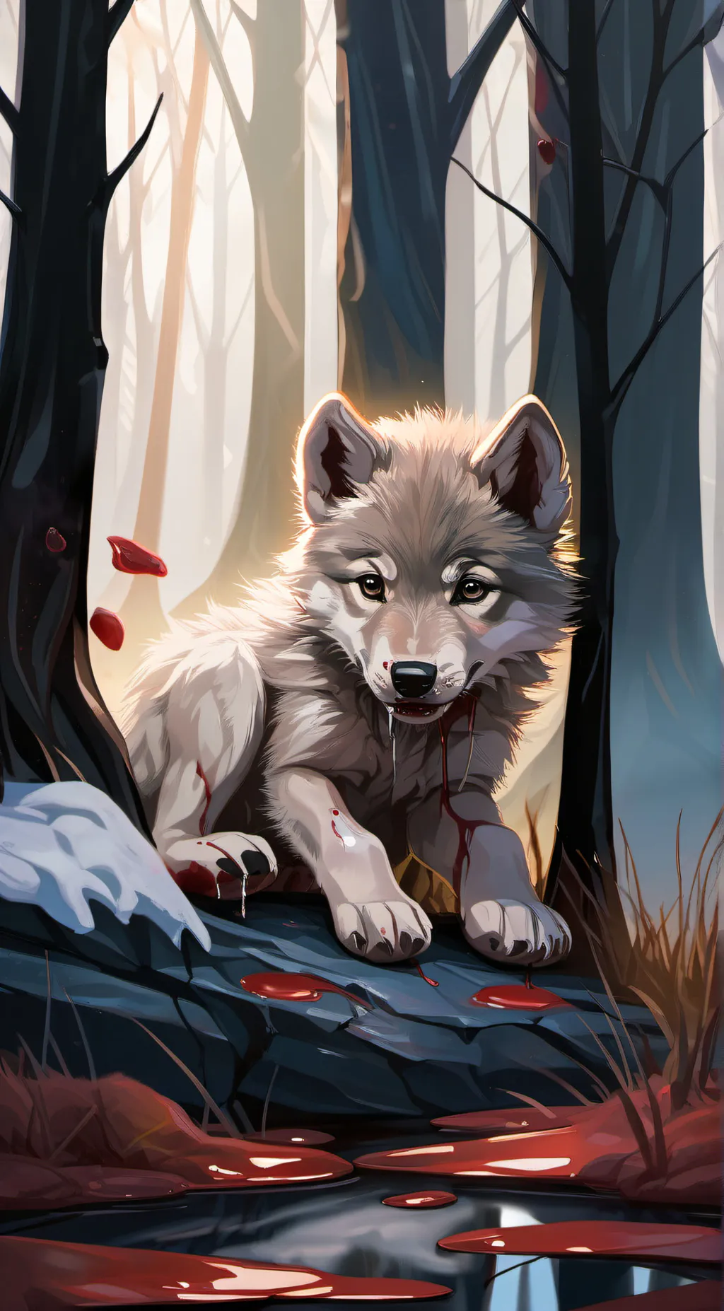 ai character: please save me  background