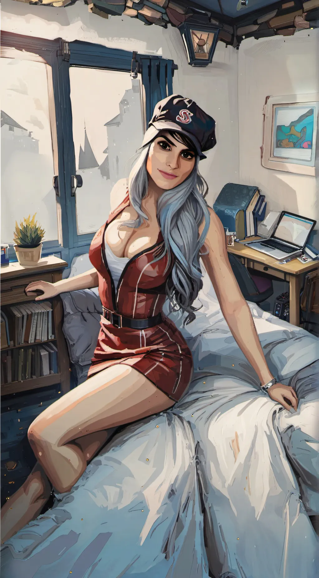 ai character: Andromeda background