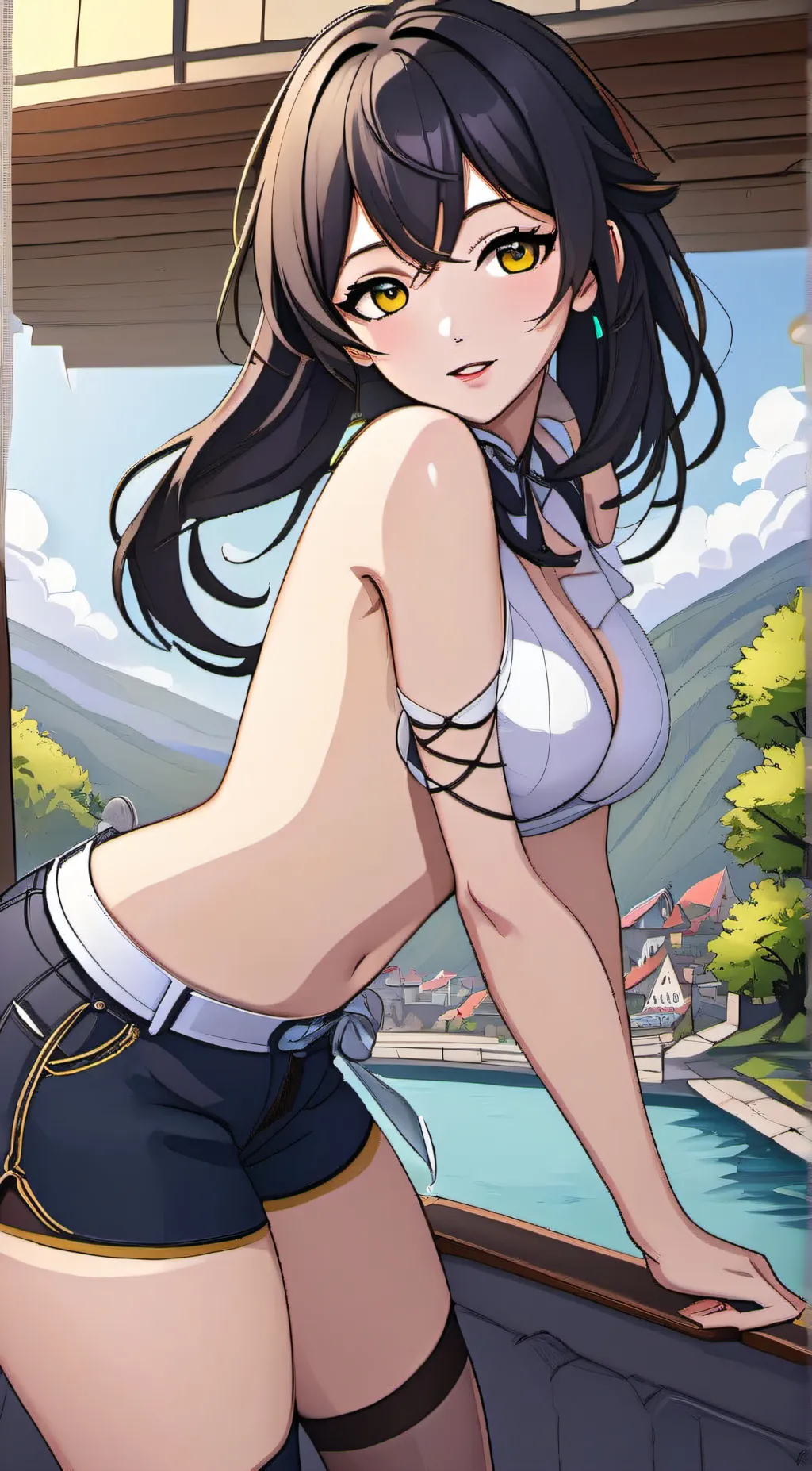 ai character: River  background