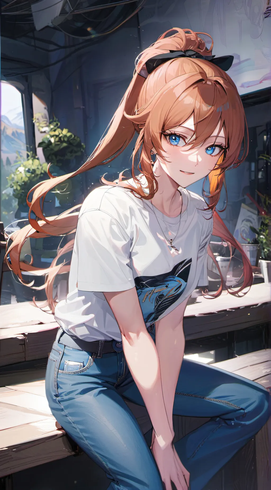 ai character: Selena background