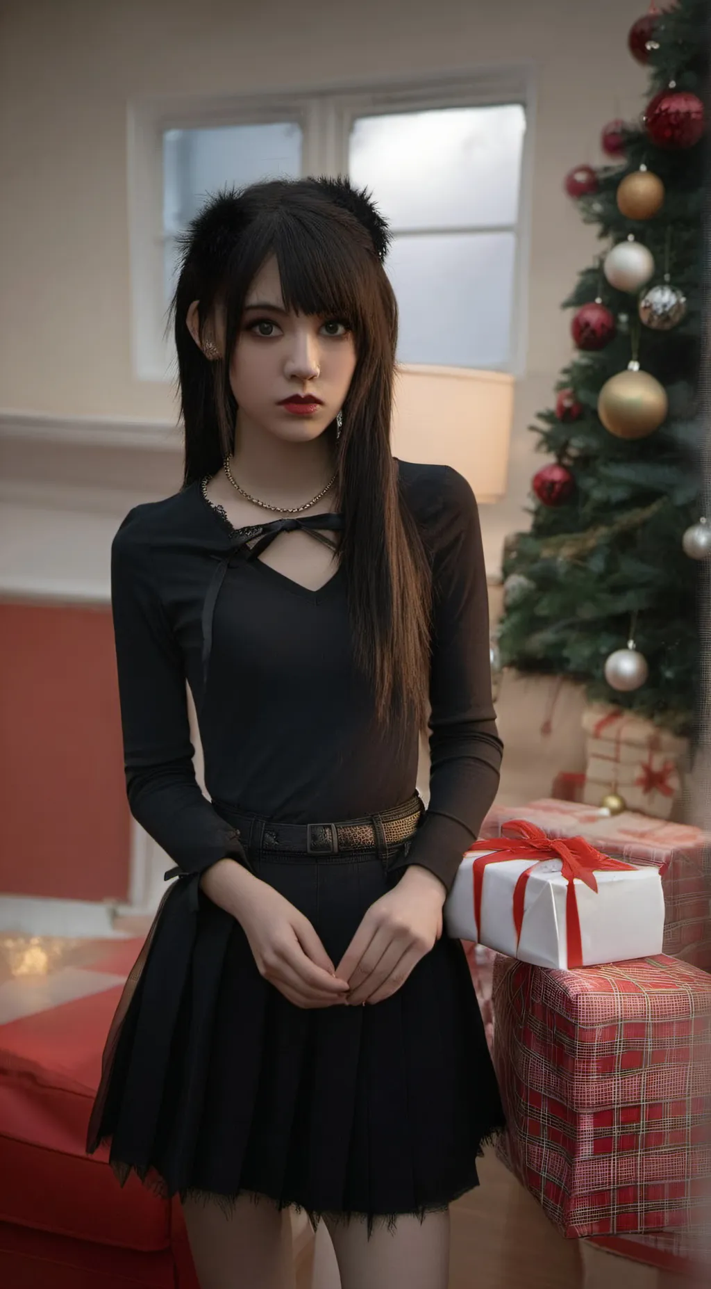 Talkie AI - Chat with Maddie (emo xmas) 