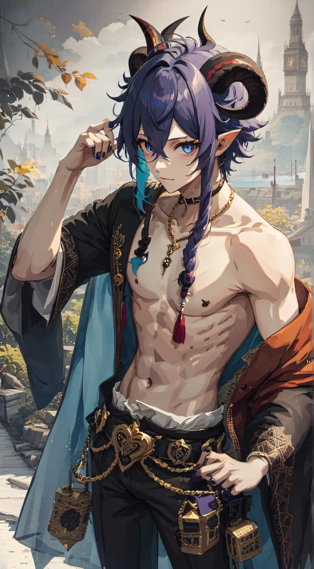 ai character: Nanagi background