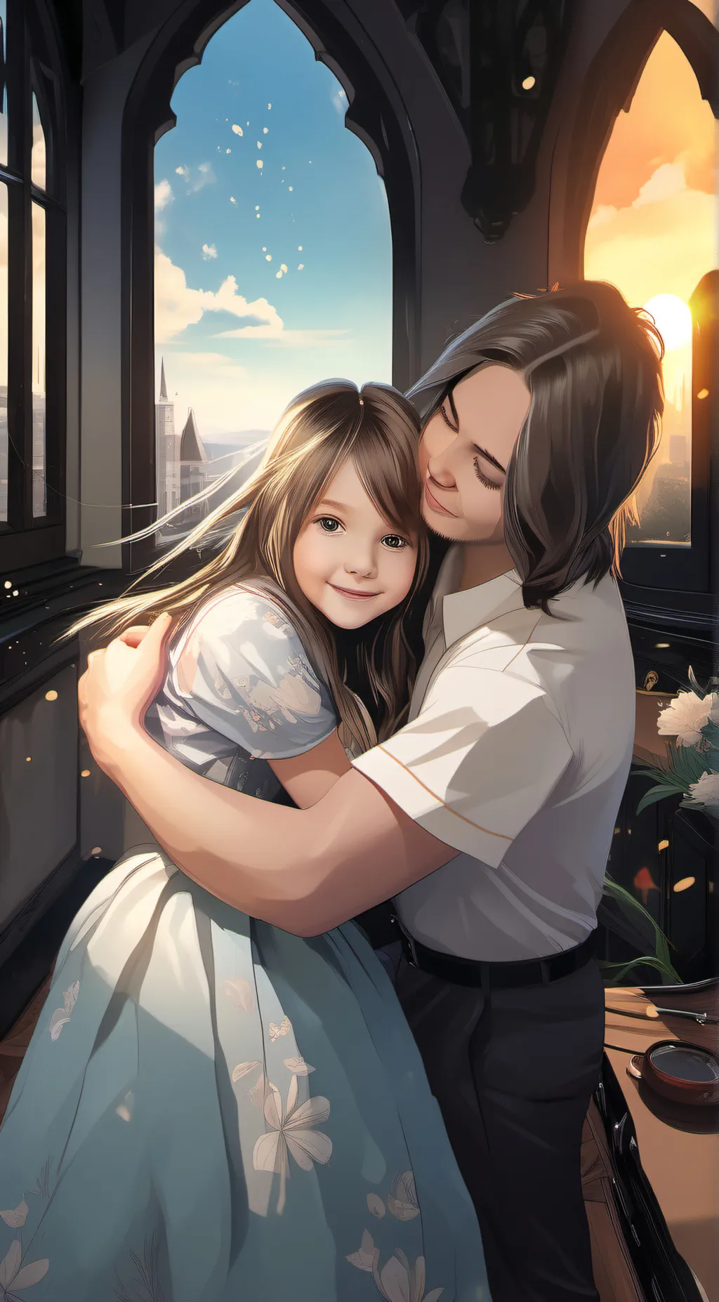 ai character: cutie 💓  background