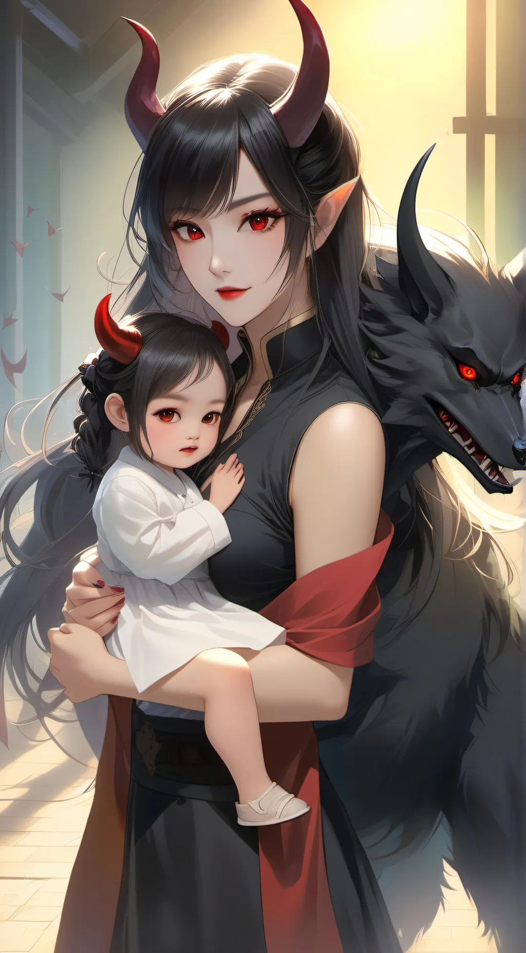 ai character: Yumiko background