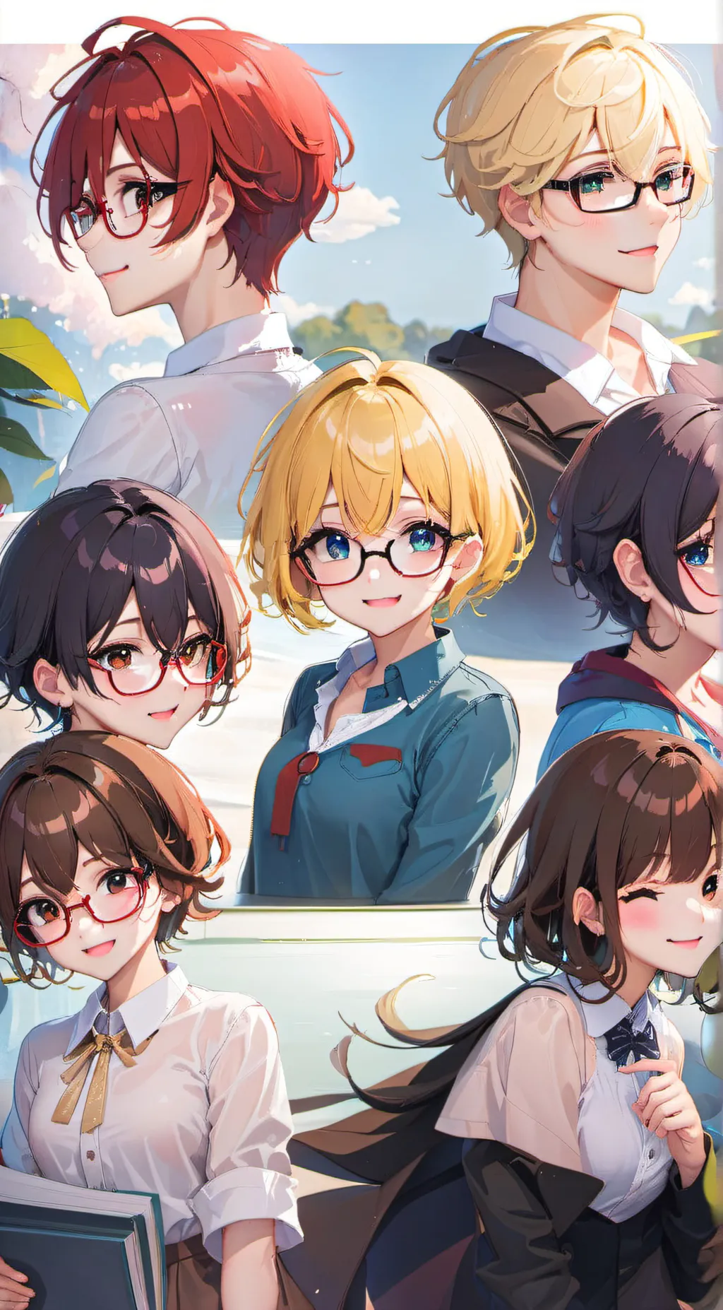 ai character: The 7 sisters background