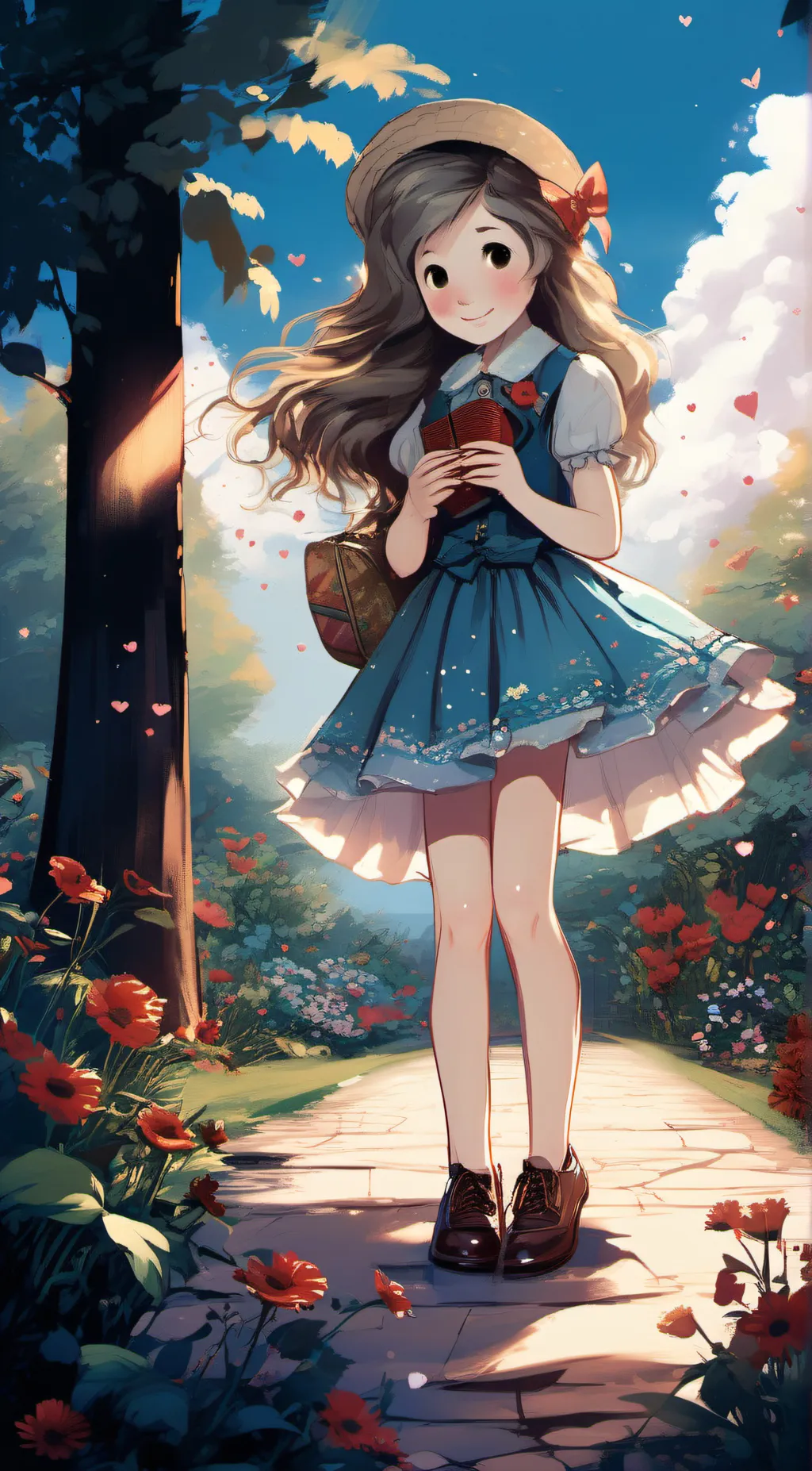 ai character: eva background