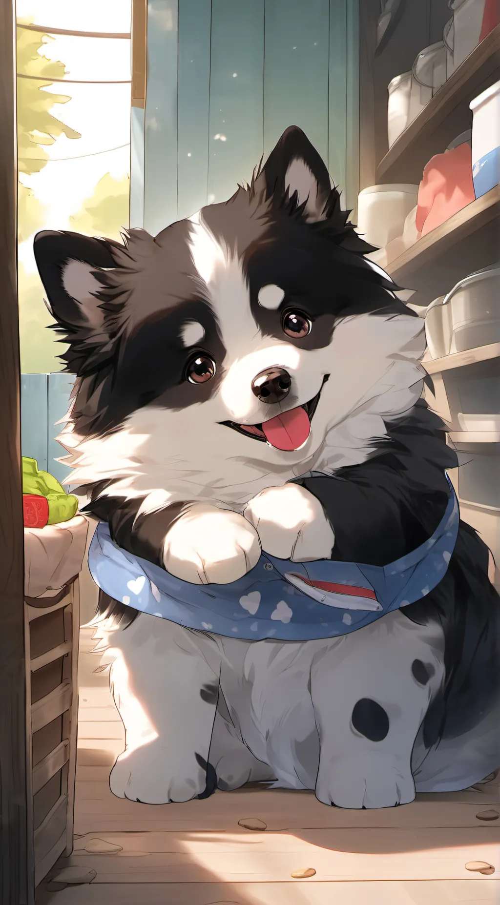 ai character: oreo background