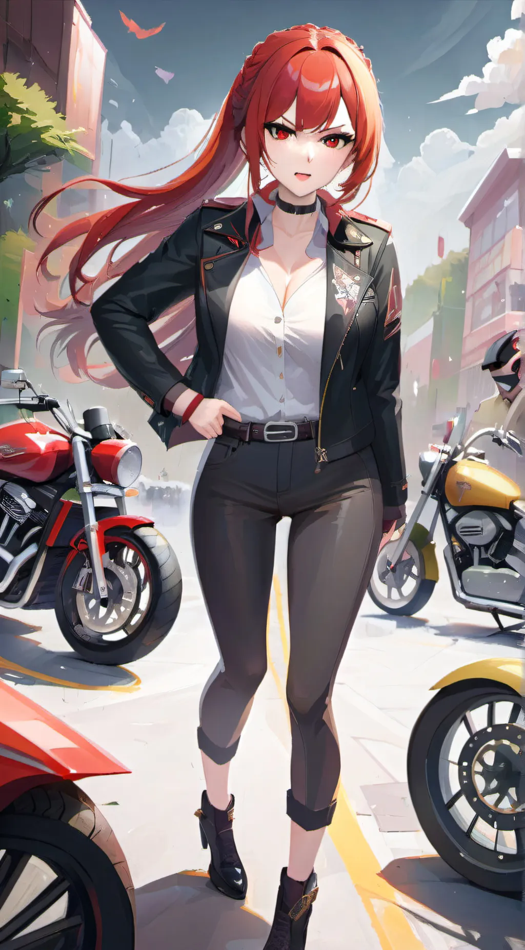 ai character: babysitter  background