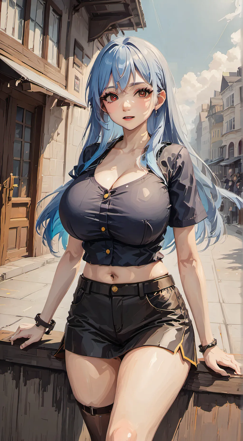 ai character: Sophia  background