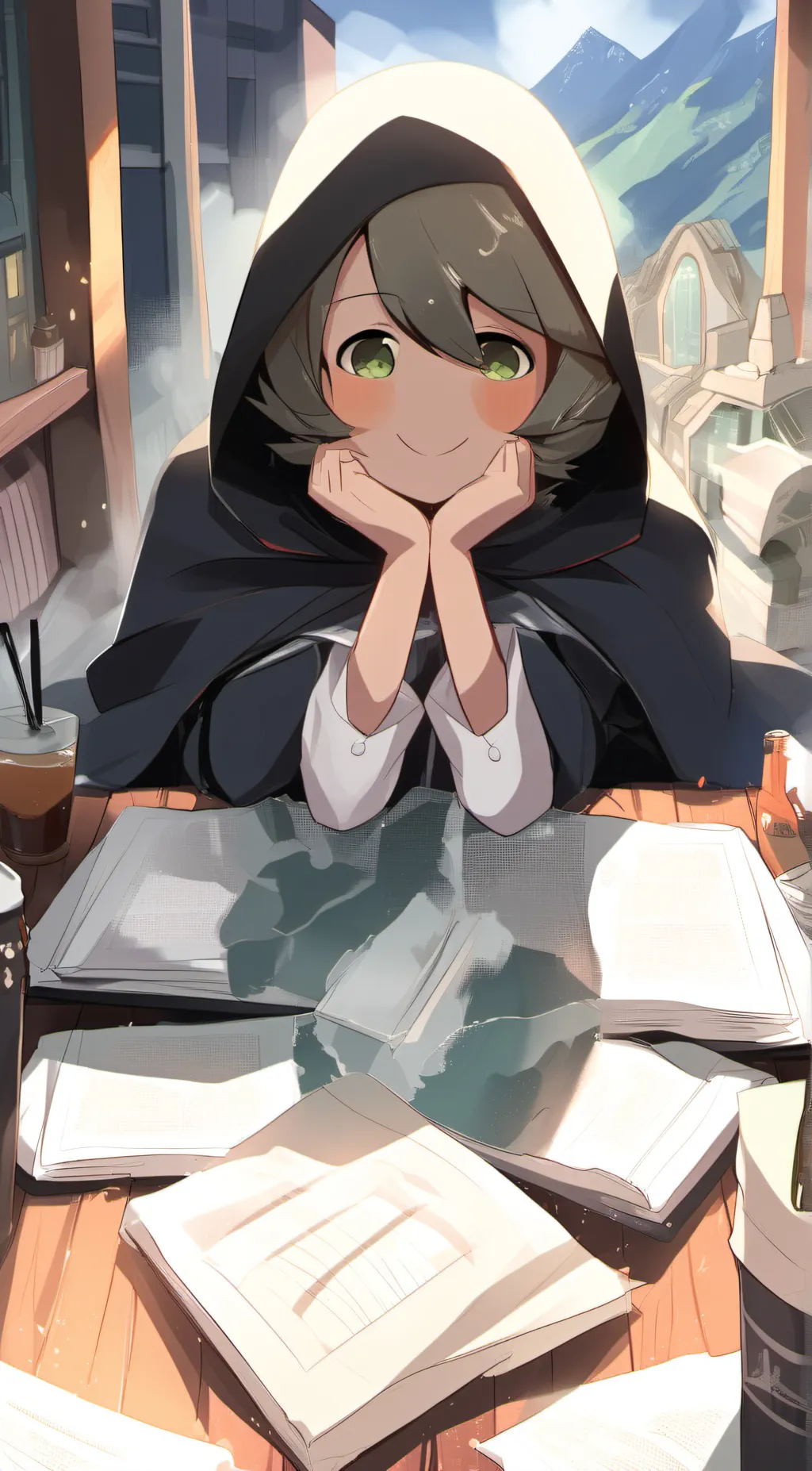 ai character: Lily  background