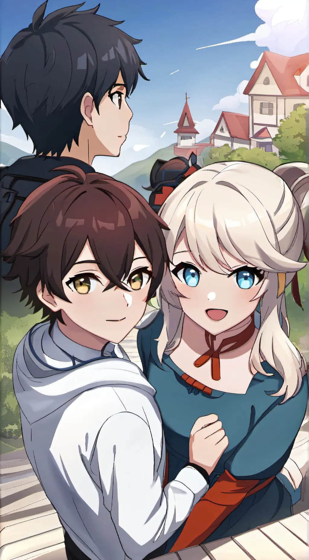 ai character: Chris sos background