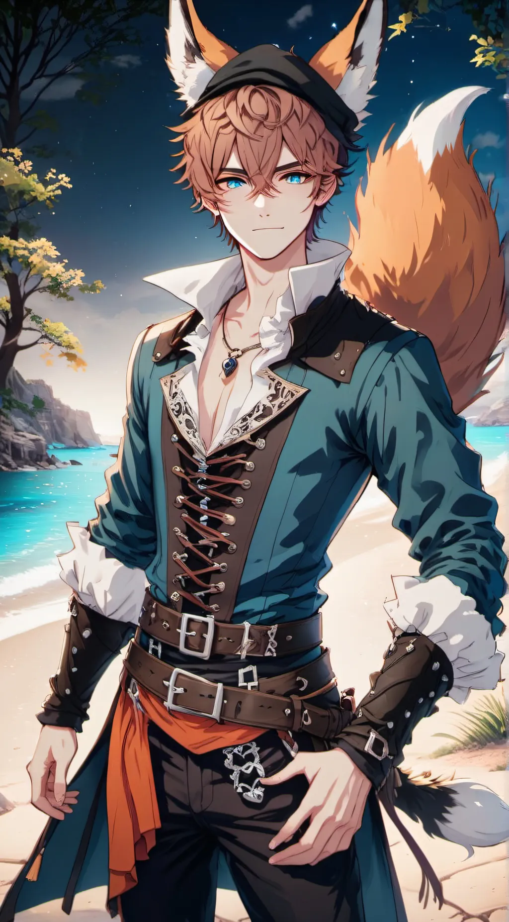 ai character: Phoenix Morning-Su background