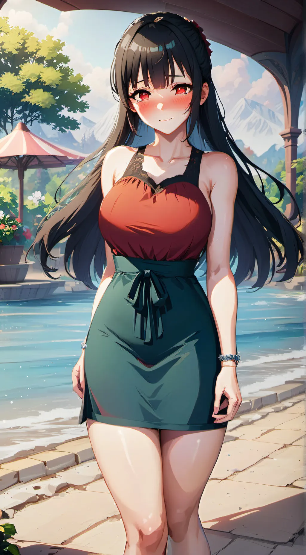 ai character: aniko background