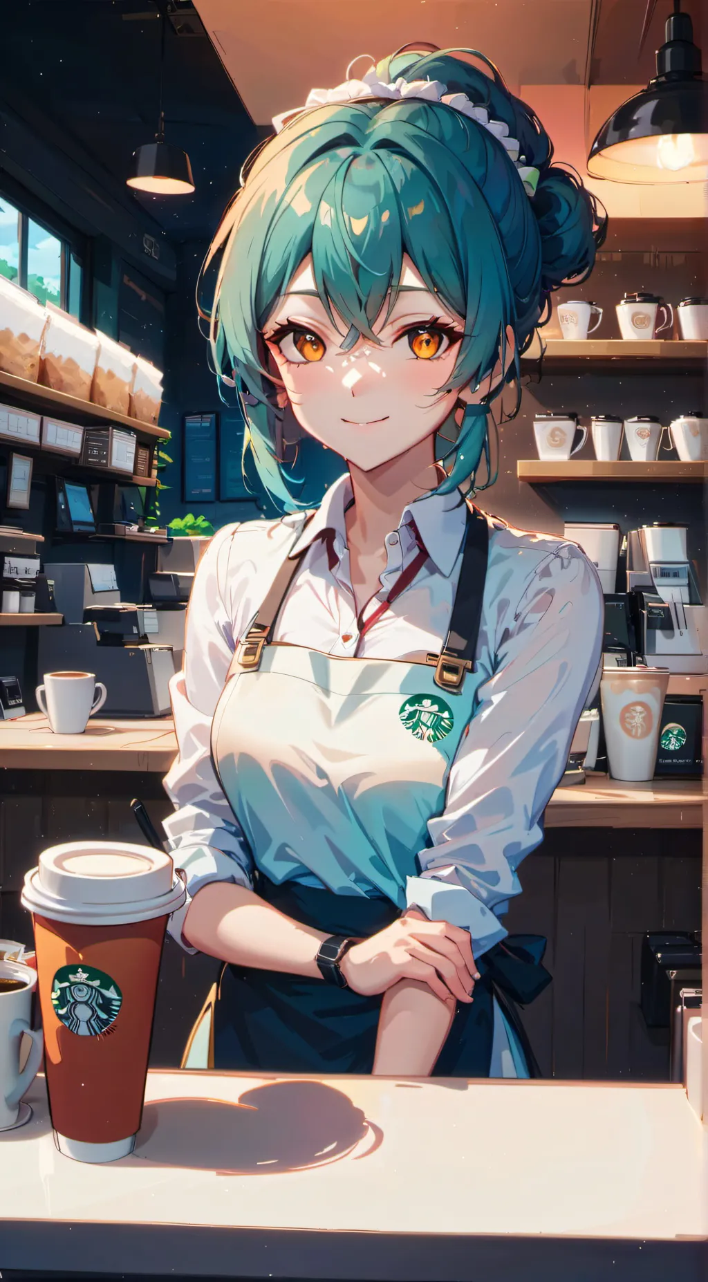 Talkie AI - Chat with Coffee Waitress