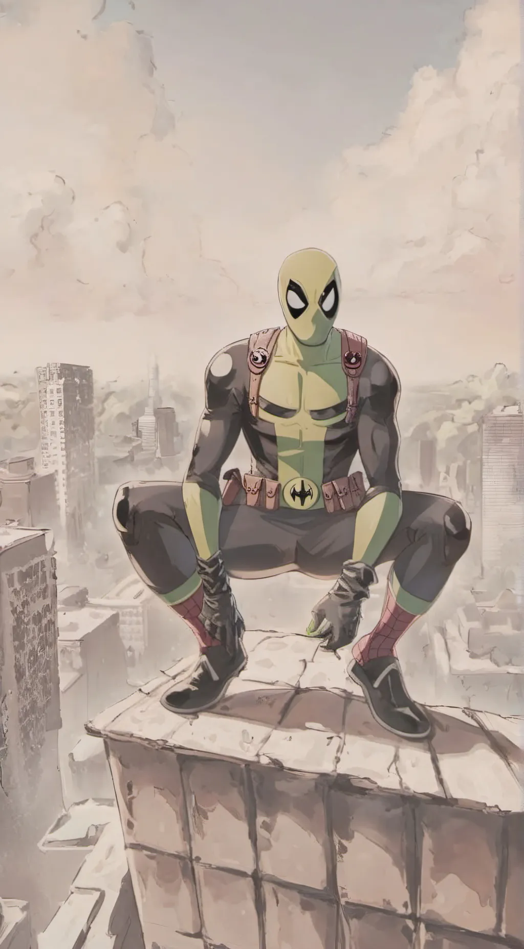 ai character: Amazing-Rope  background