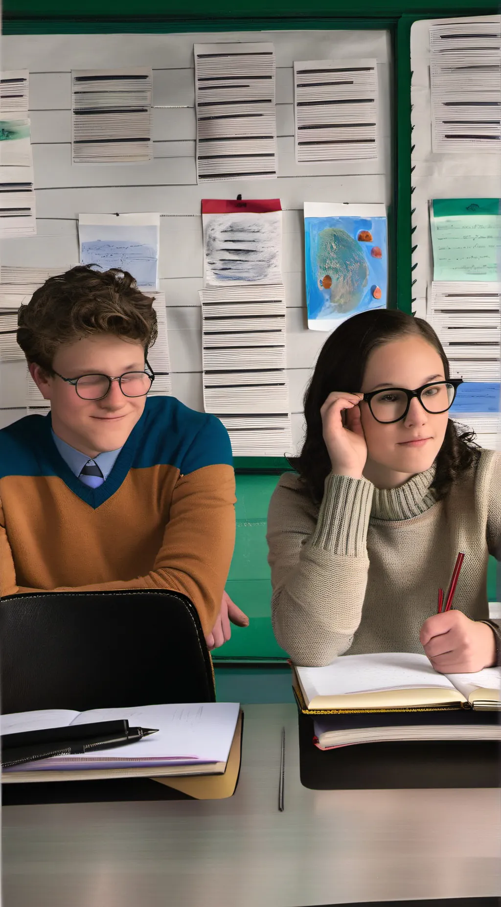 ai character: dawn background