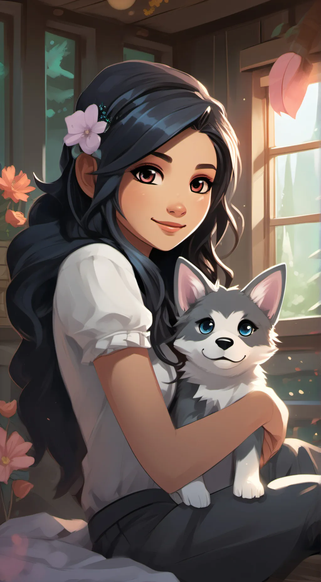 ai character: Aphmau crew background