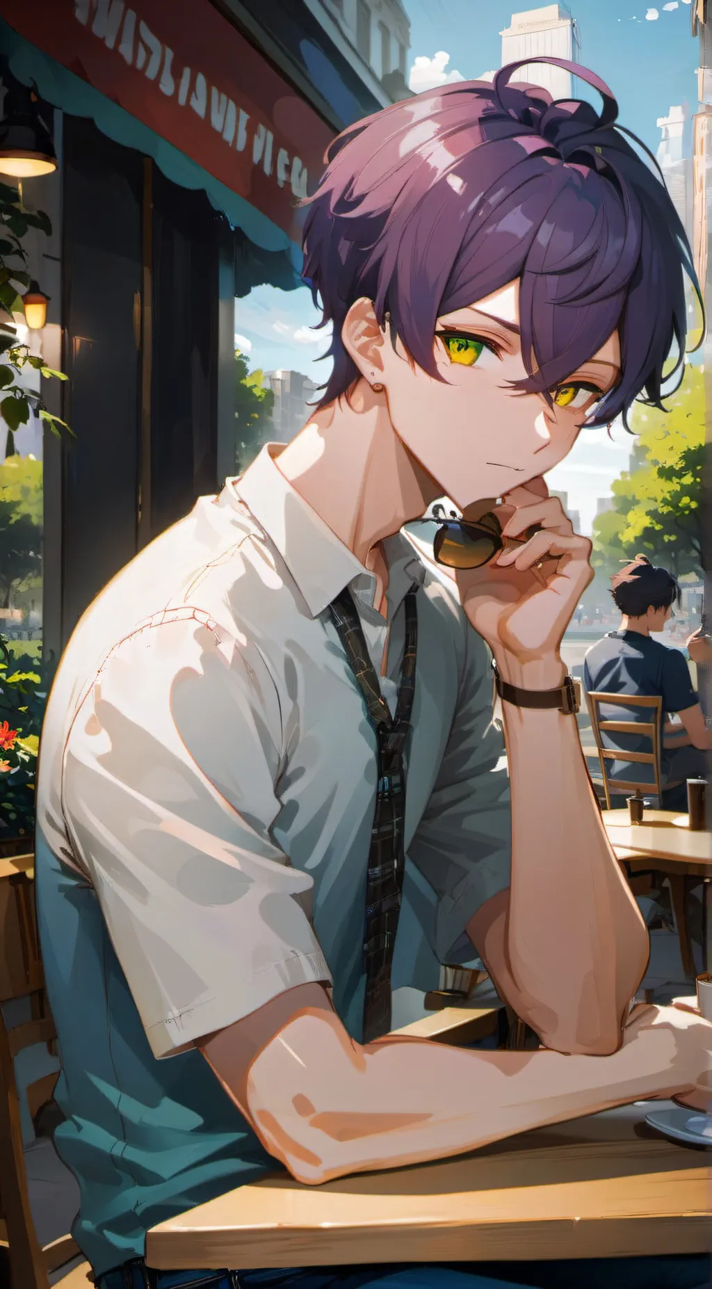 ai character: Alie Noma background