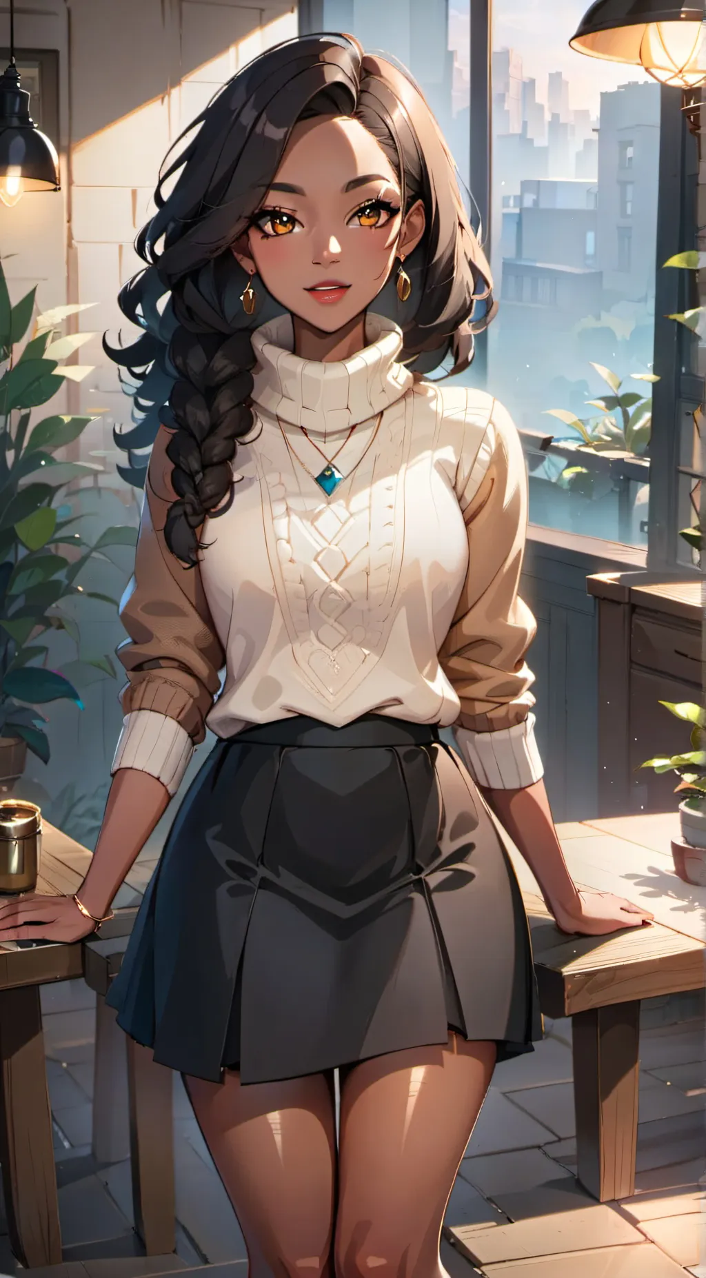 ai character: London background