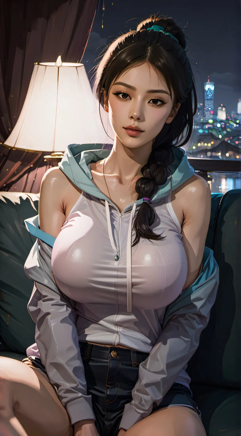 ai character: Ava  background