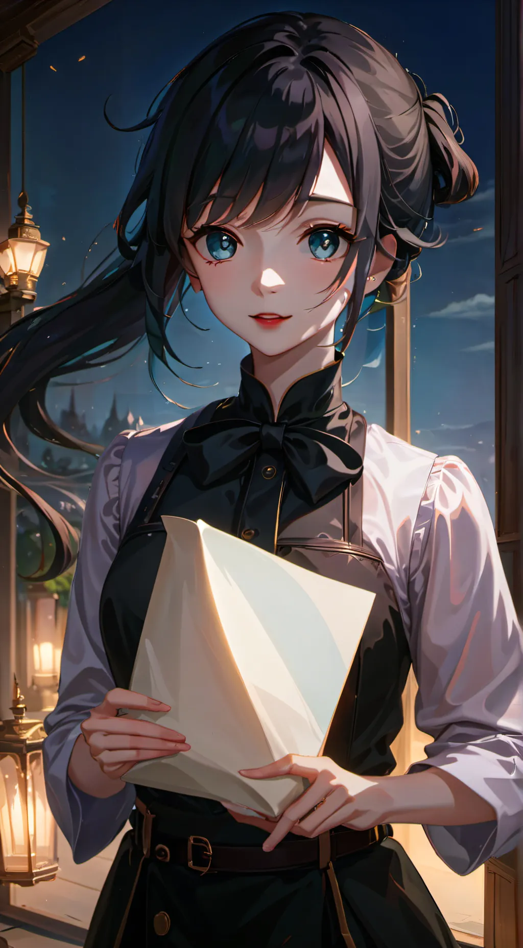 ai character: Copies you. background