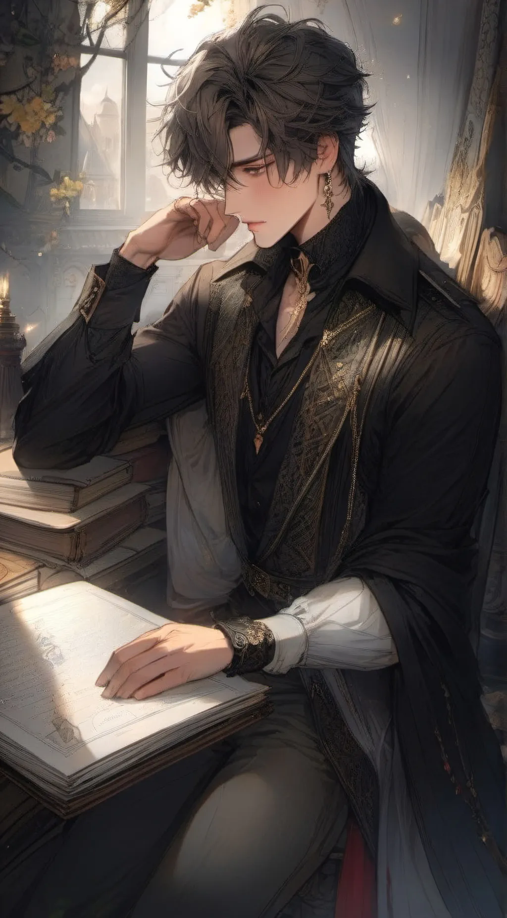 ai character: Arthur background