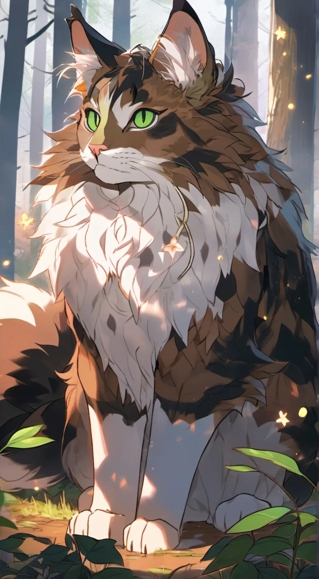 ai character: SilverStream background