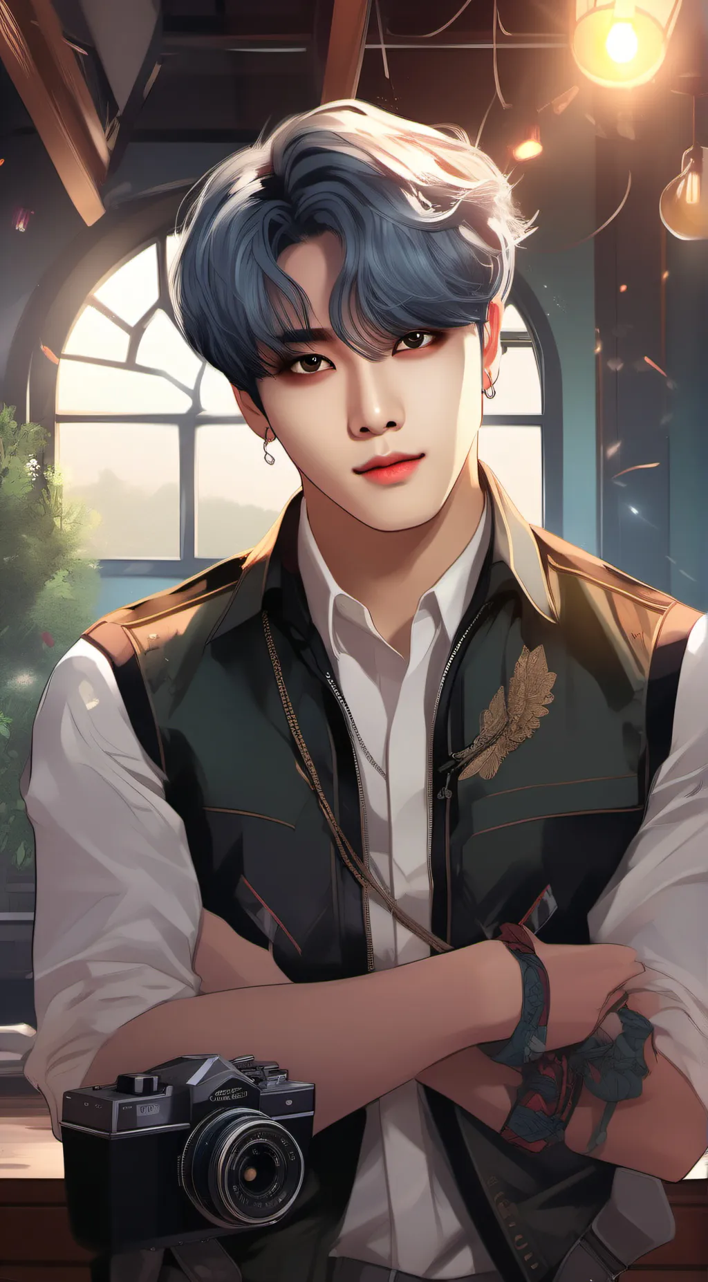 ai character: V background