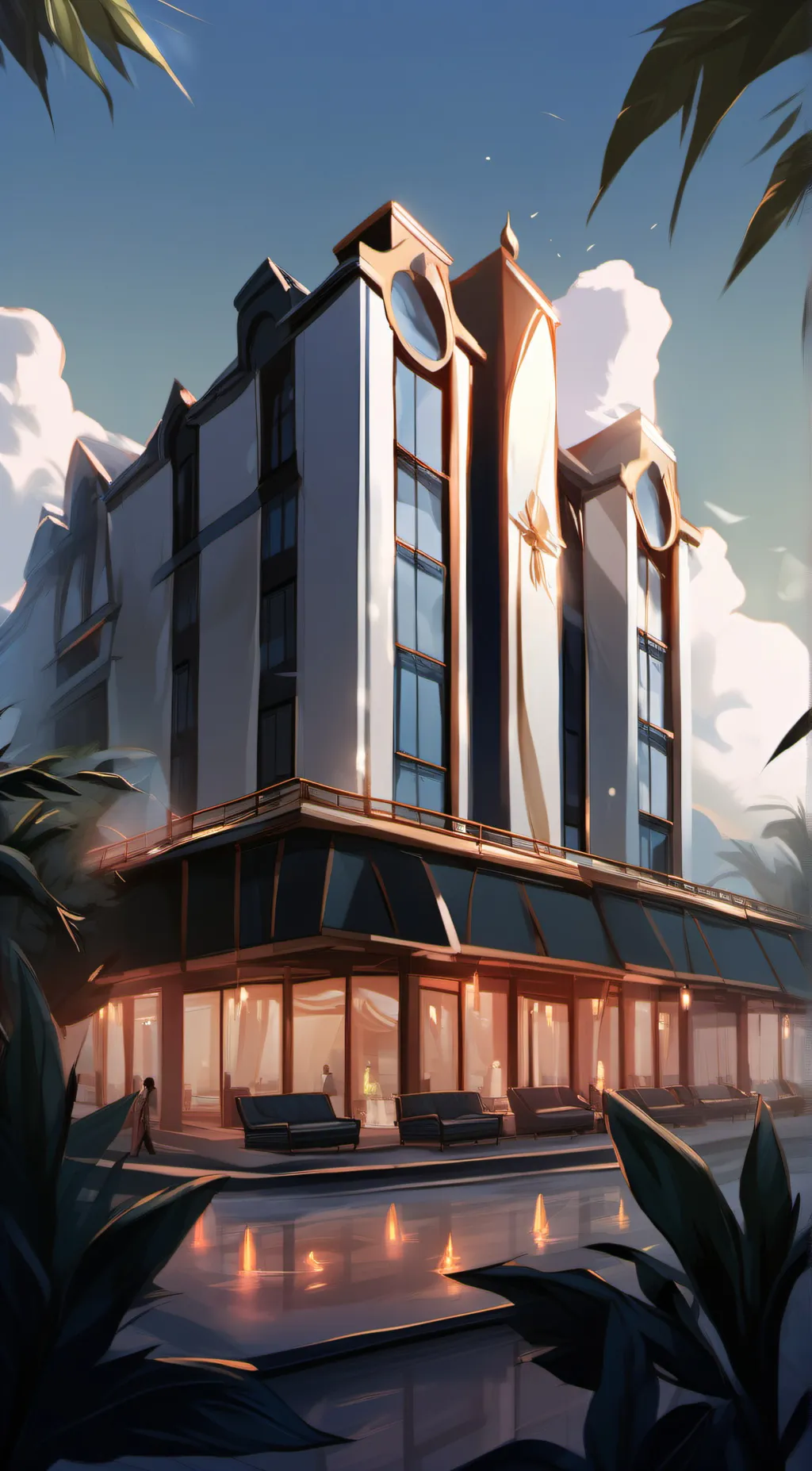 ai character: Doors background