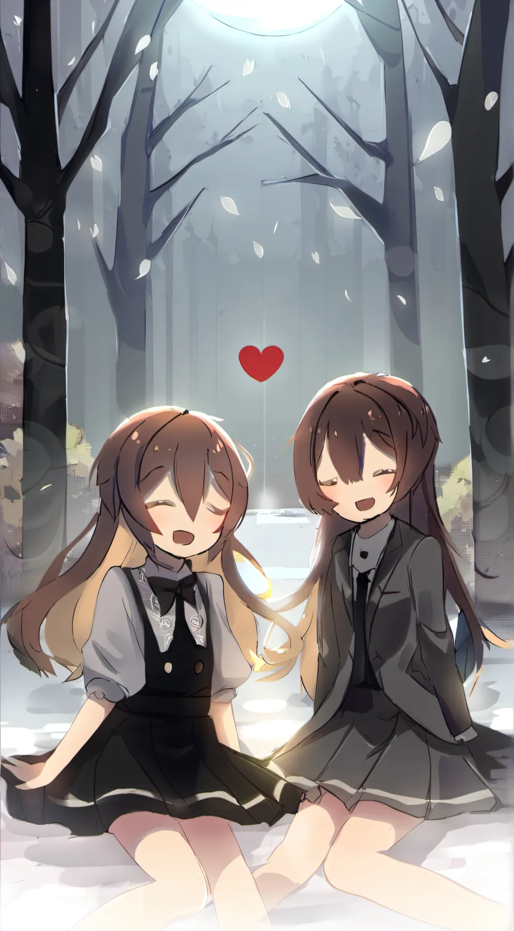 ai character: lily+hannah background