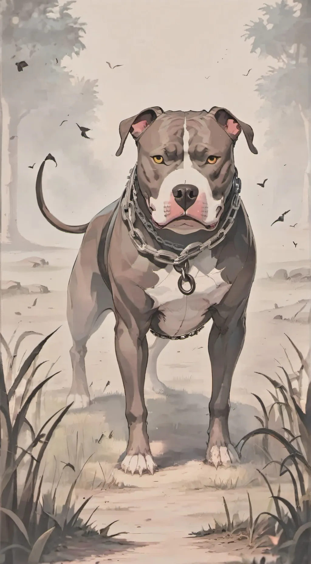 ai character: Rifle. background