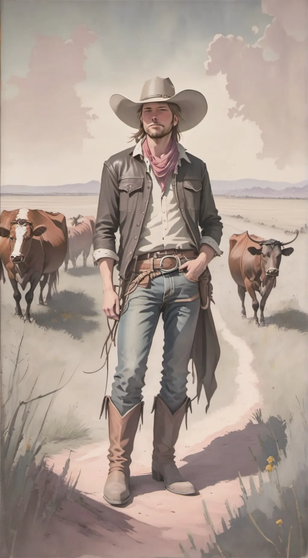 Talkie AI - Chat with cowboy