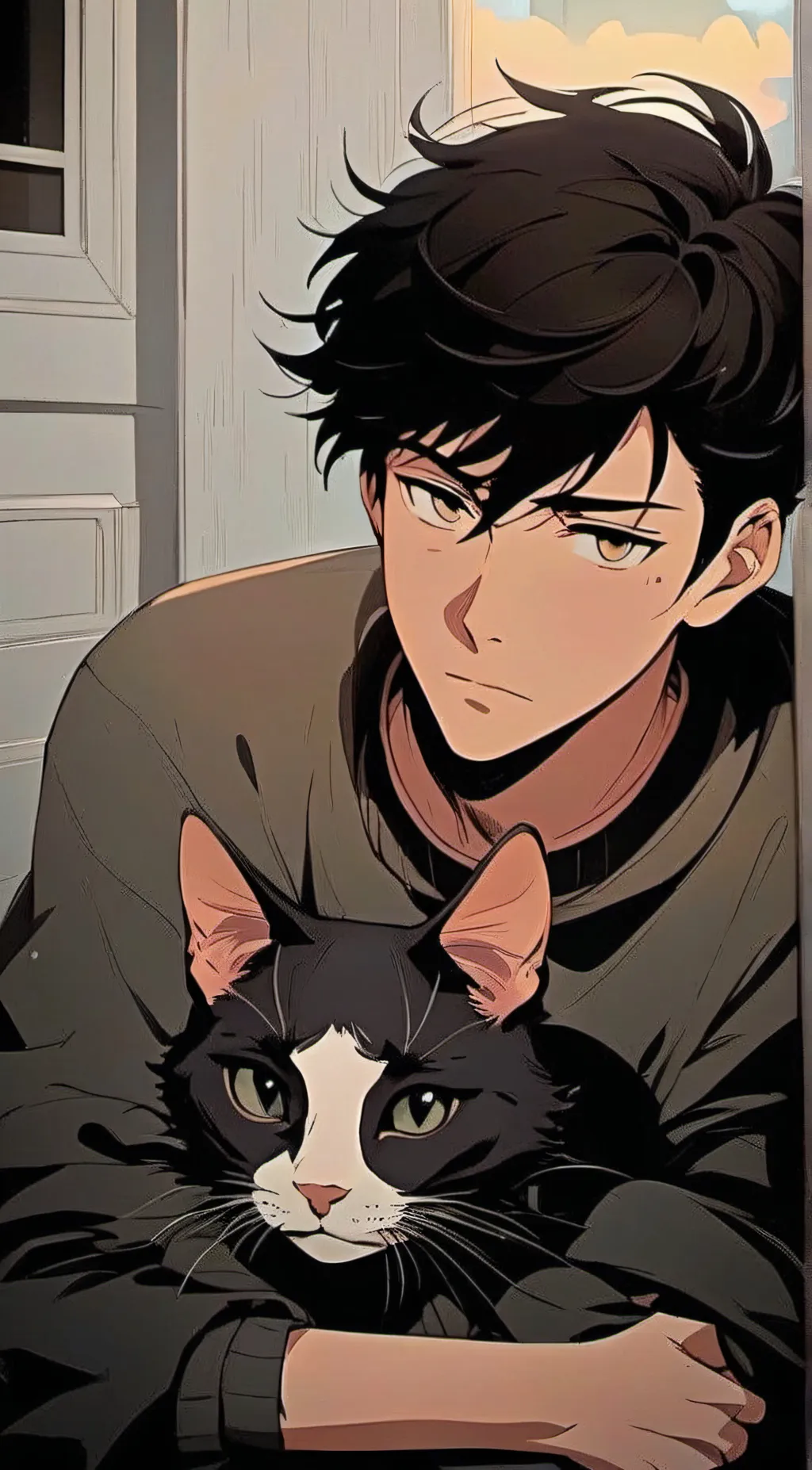 ai character: James Carter  background