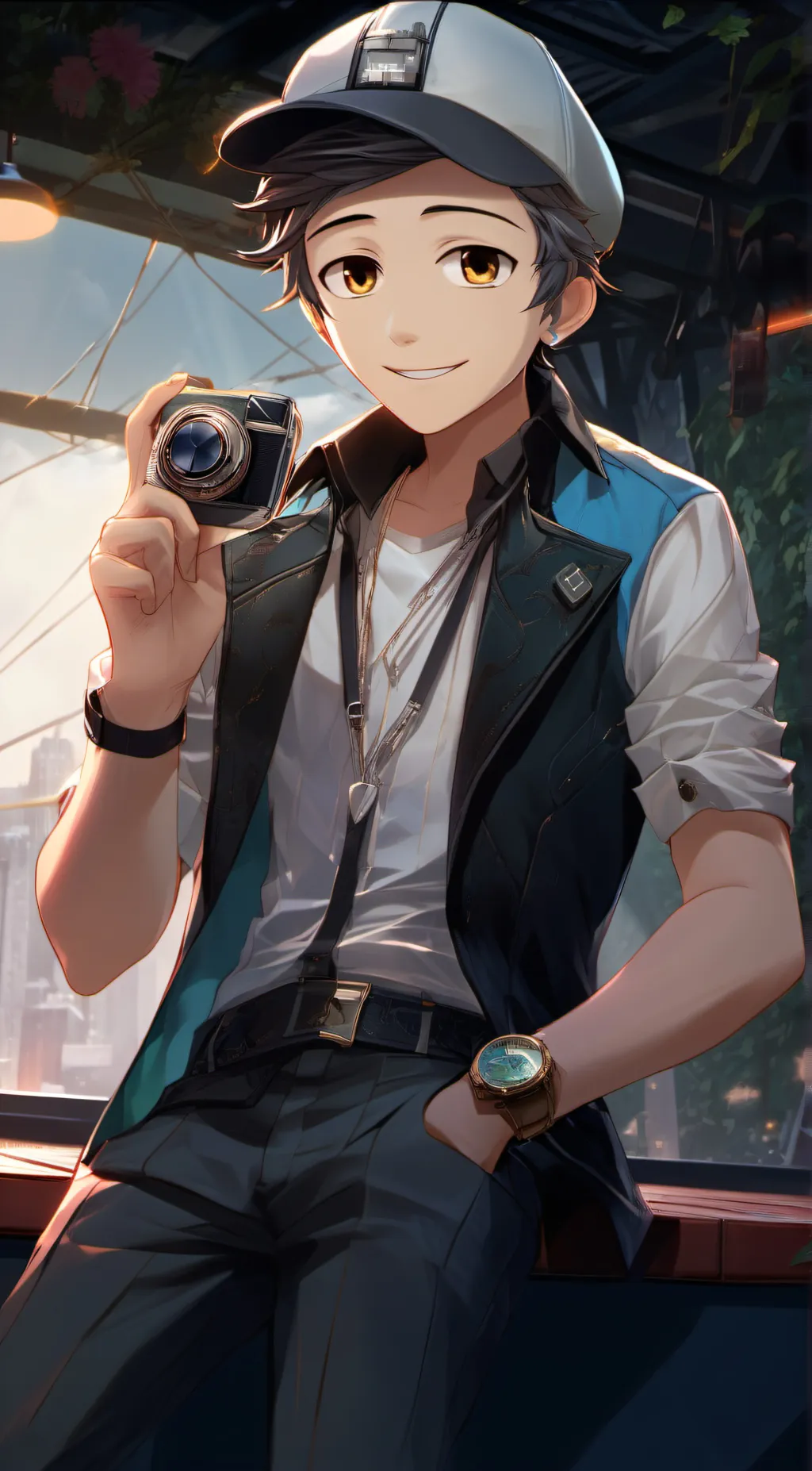 ai character: Schmidt background