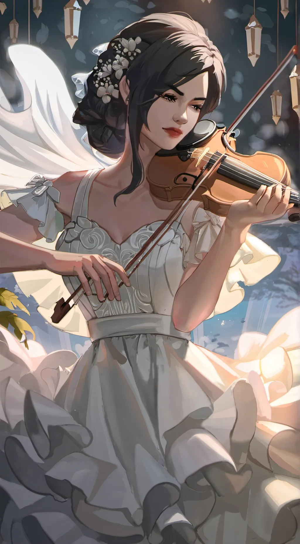 ai character: Ella background