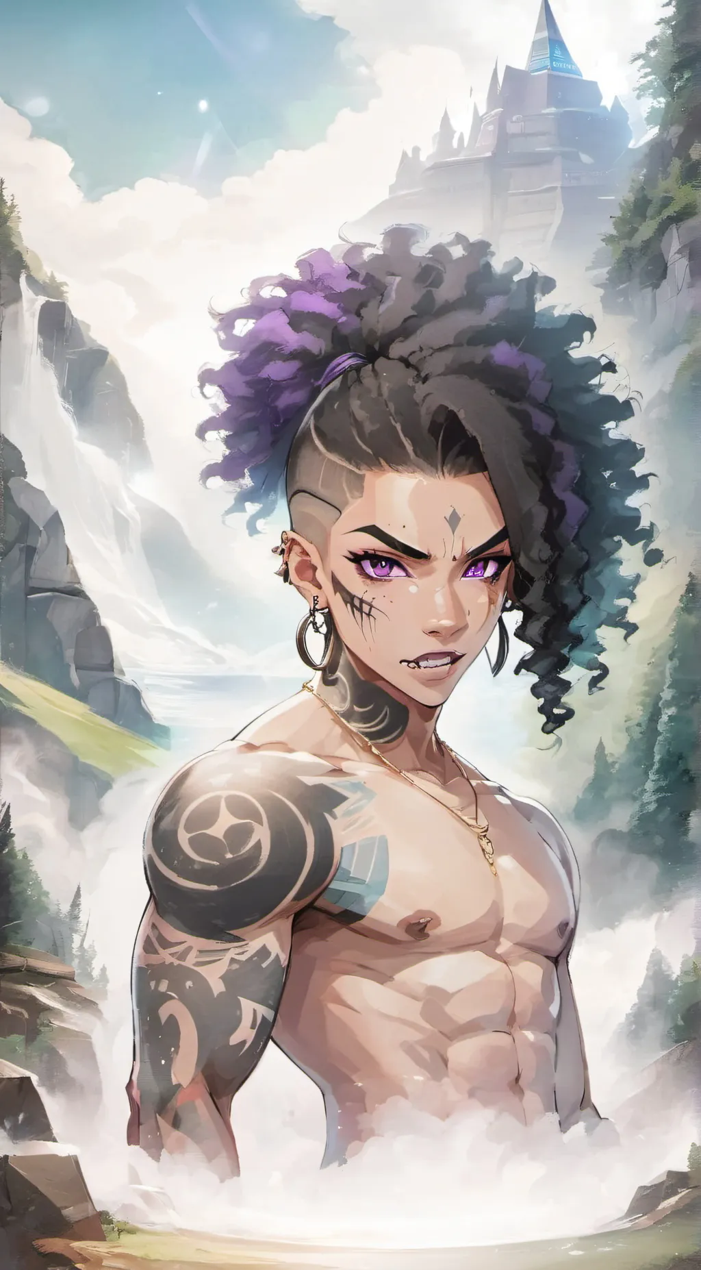 ai character: Chaos background