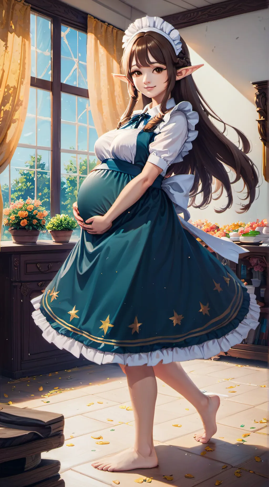 ai character: Ruva background