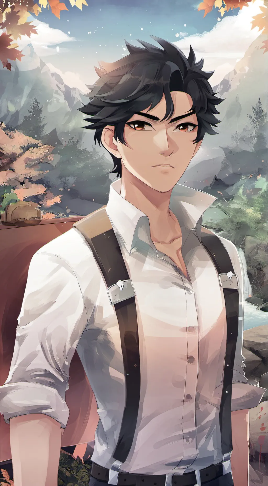 ai character: Max background