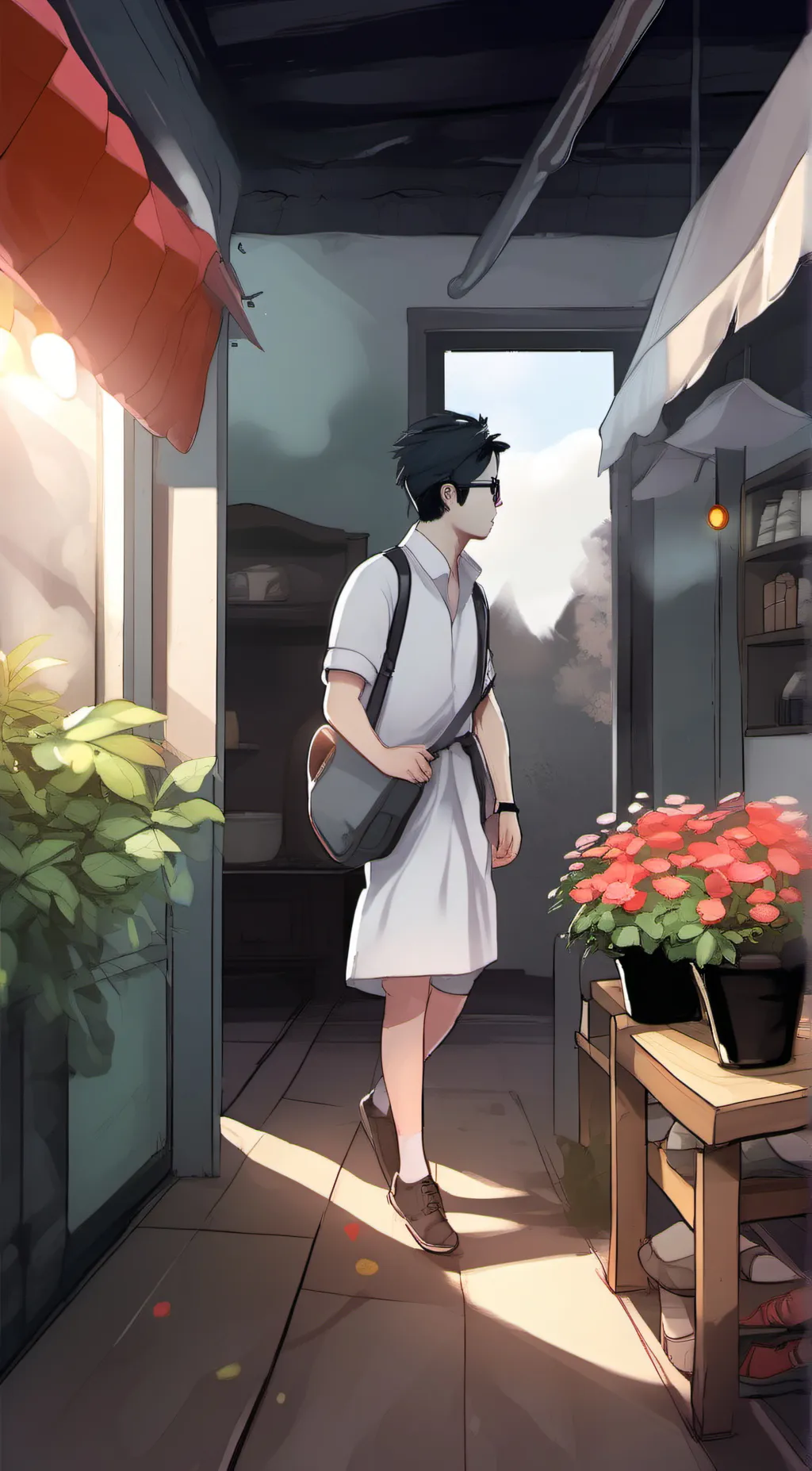 ai character: axel background