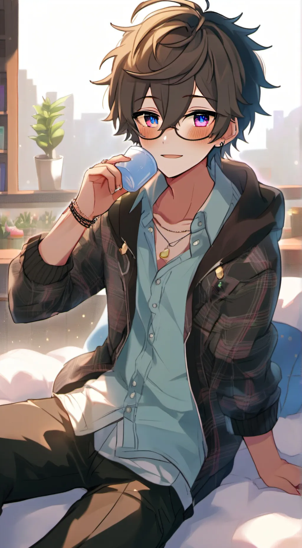 ai character: axel background