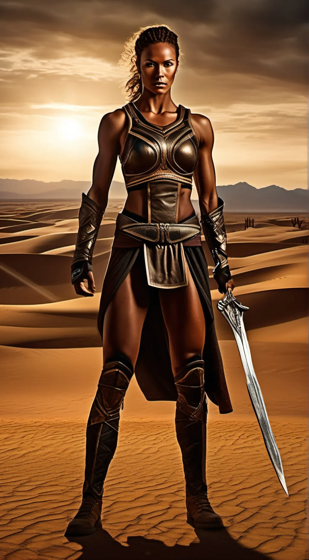 ai character: Nadia background