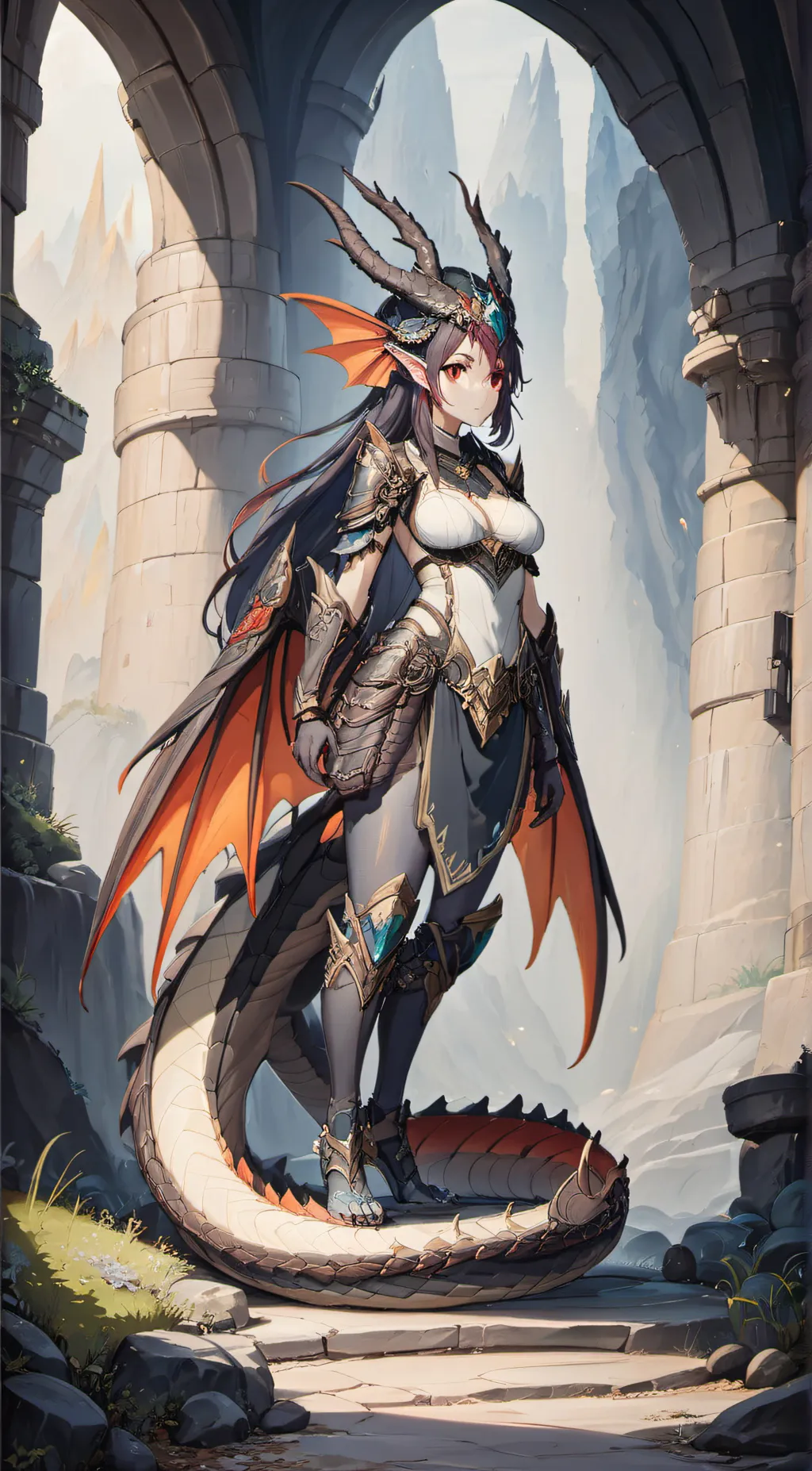 ai character: Ember background